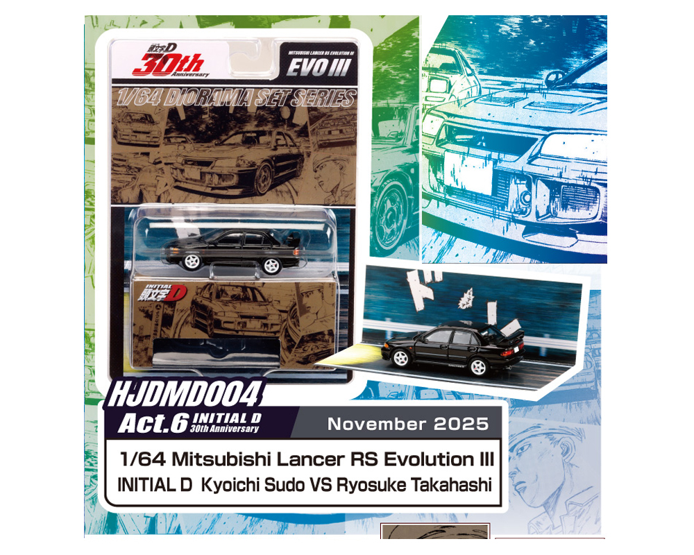 Preorder) Hobby Japan 1:64 Initial D 30th Anniversary