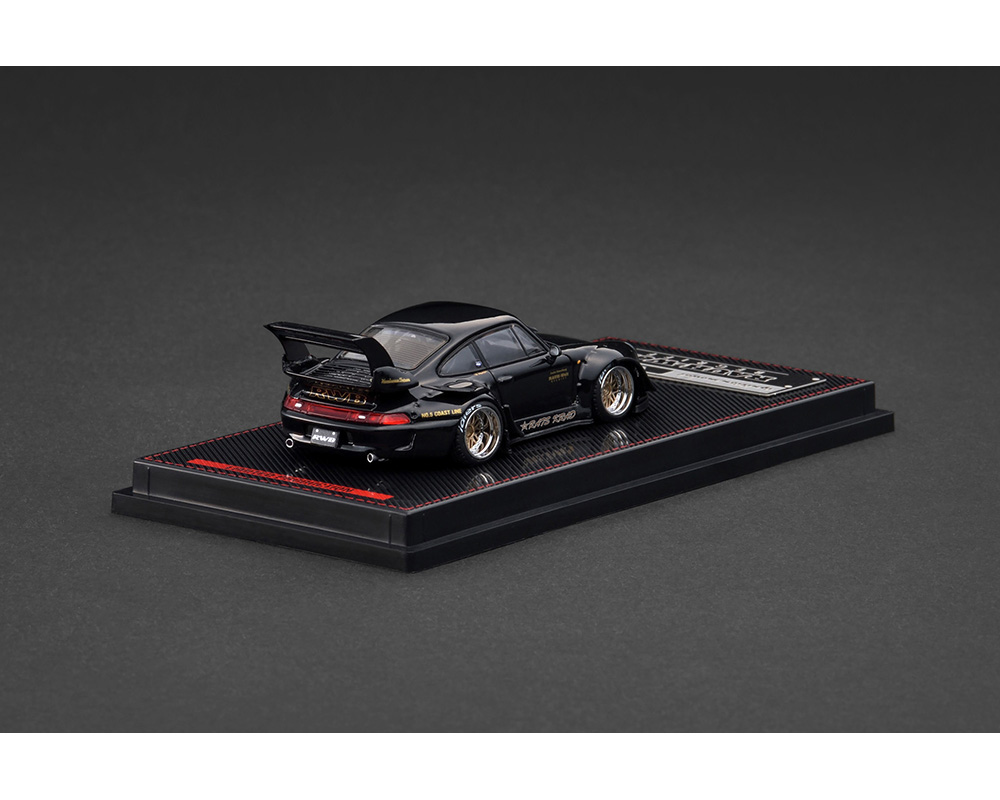 Ignition model 1/64 RWB ブラック Preorder] Ignition Model 1:64 Porsche RWB 993 Black IG3870