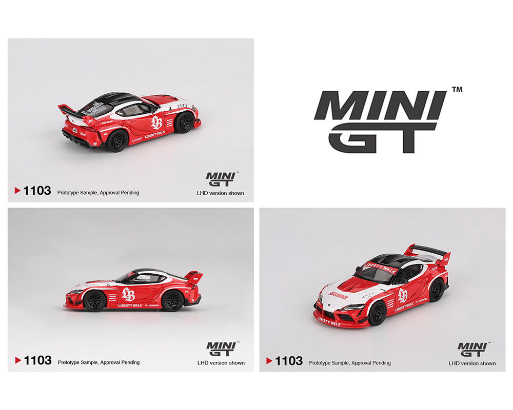 MINI GT LB★WORKS Toyota GR Supra 新品未開封 Toyota GR Supra LB-Works 2025 - MINI-GT 1/64 WORLD