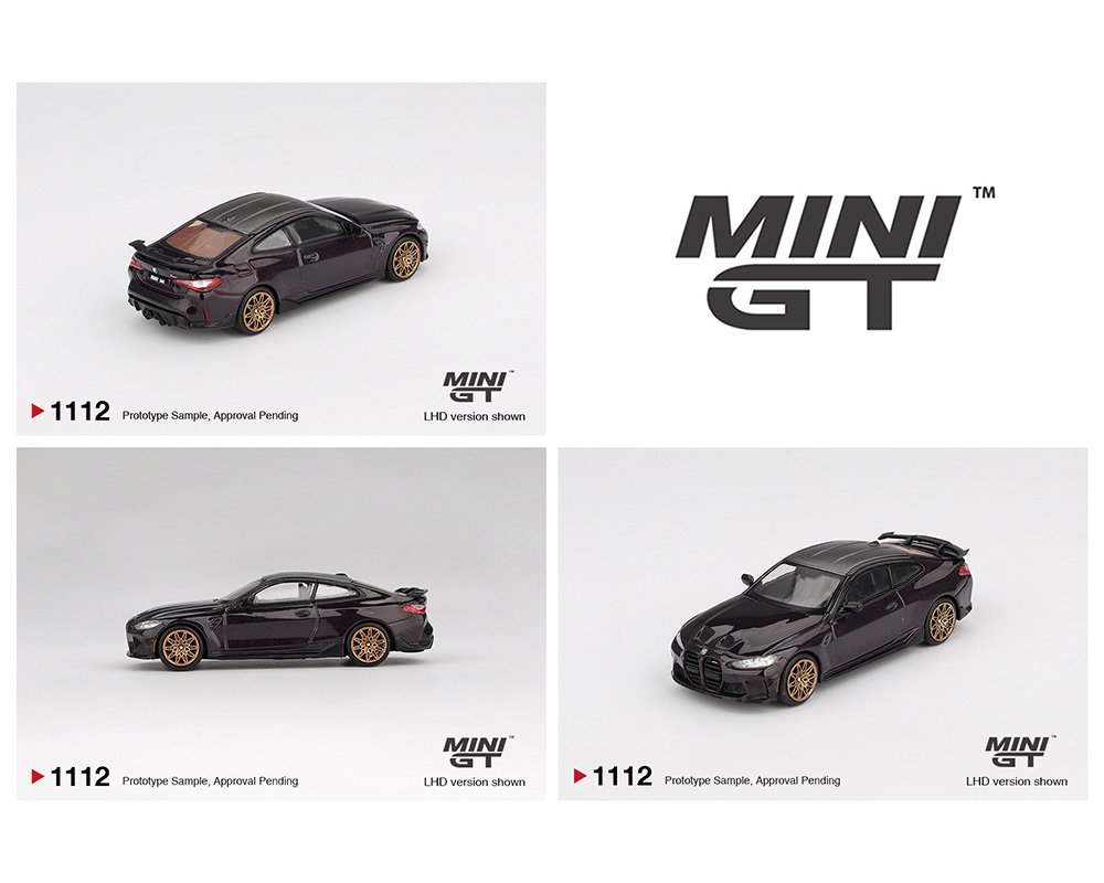 Preorder) Mini GT 1:64 BMW M4 M-Performance (G82) - Daytona Violet