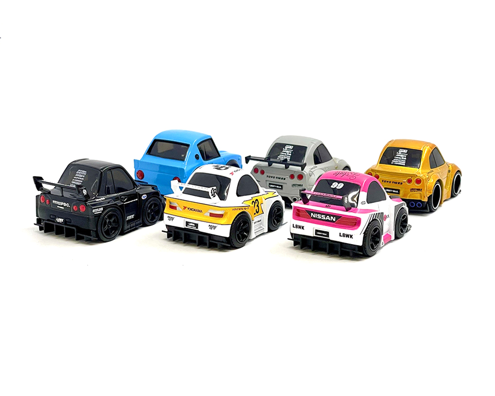 Preorder) Mini GT QubeCarz Series 1 Liberty Walk Assortment