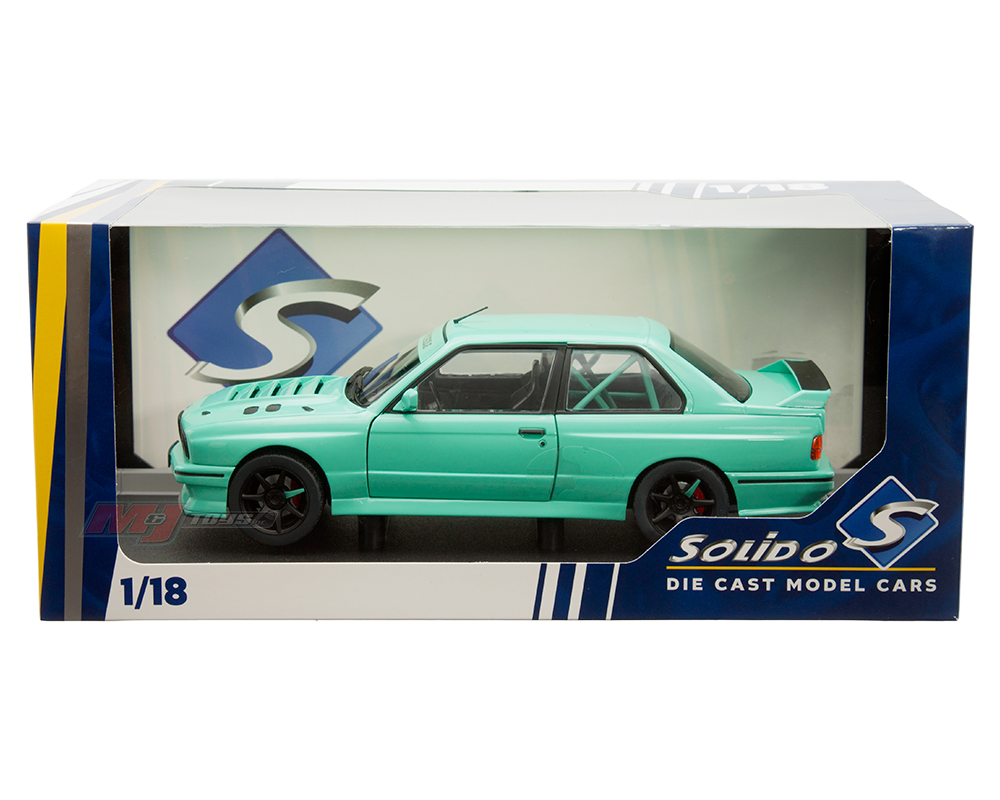 Solido 1:18 1990 BMW E30 M3 - Tiffany Blue Custom - M & J Toys Inc
