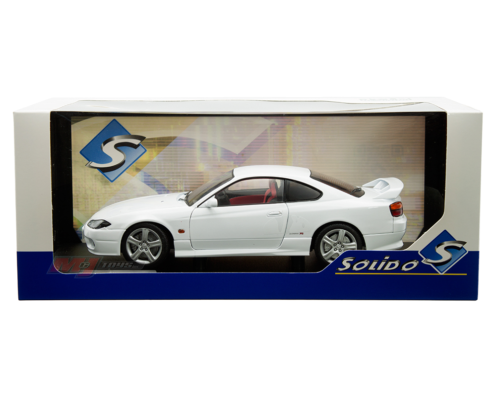 Solido 1:18 1999 Nissan Silvia S15 Spec R Aero - Aspen White