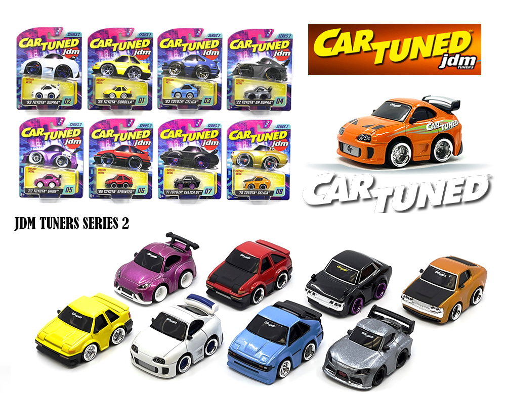 CarTuned 1:64 JDM Tuners Series 2 Assortment - M & J Toys Inc. Die
