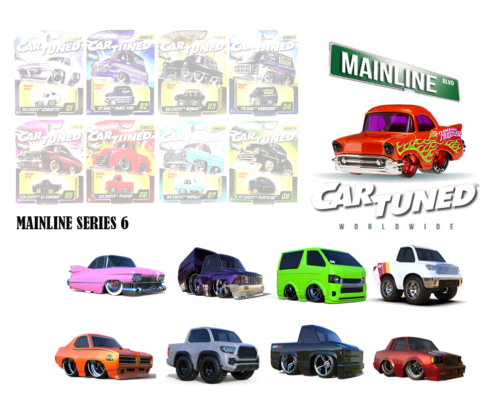 カー・チューンド 1:64 シリーズ5(メインライン・アソートメント 2025) カー・チューンド 1:64 シリーズ5(メインライン・アソートメント