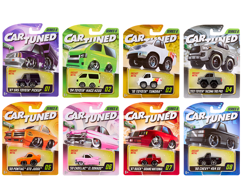 CarTuned 1:64 Series 6 Mainline Assortment of 8 Styles 2025 - Image 3