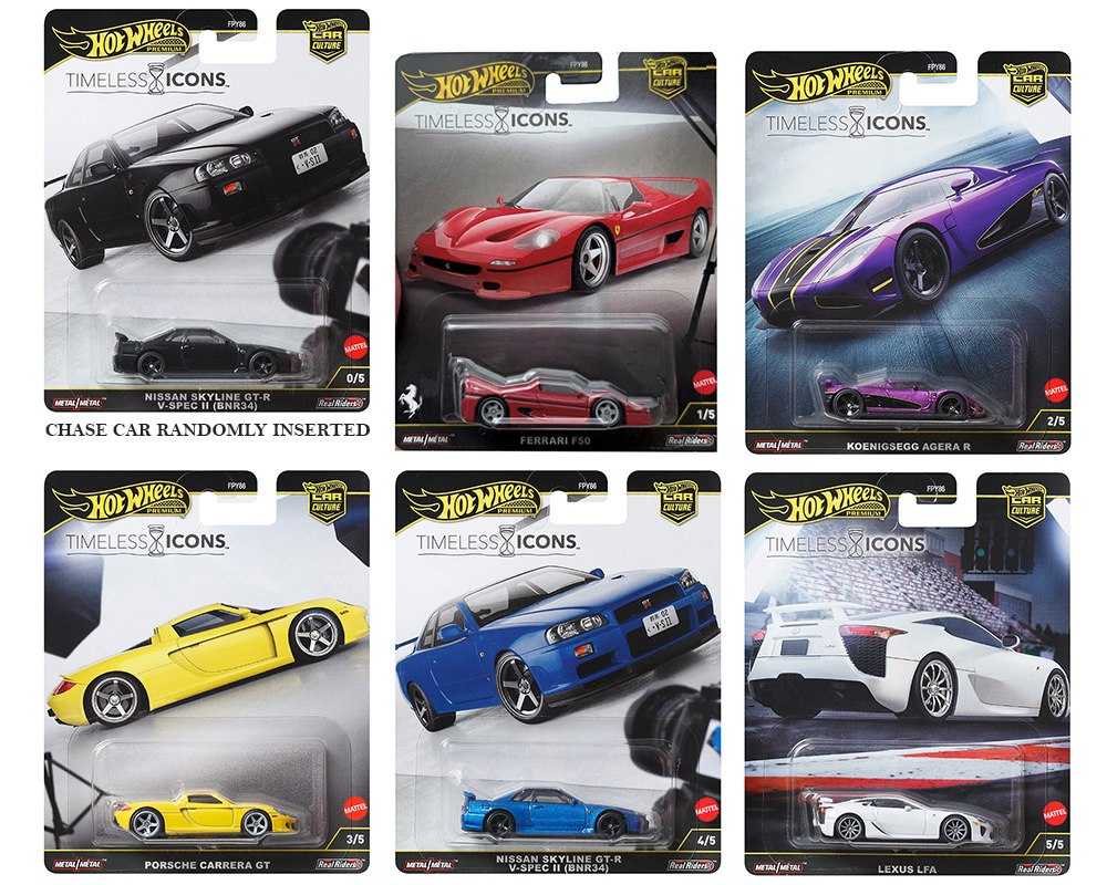 【極美品】welcome to the prudential Preorder) Hot Wheels 1:64 Car Culture 2025 N Case - Timeless