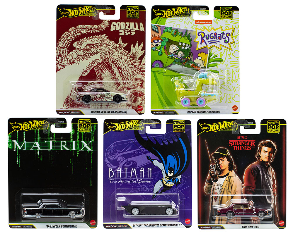 Hot Wheels 1:64 Pop Culture N Case 2025 Assortment - M & J Toys