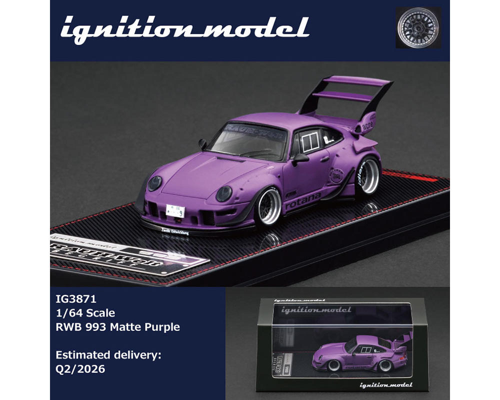 ミニカー Ignition model 1:64 RWB Preorder) Ignition Model 1:64 Rauh-Welt Begriff RWB 993