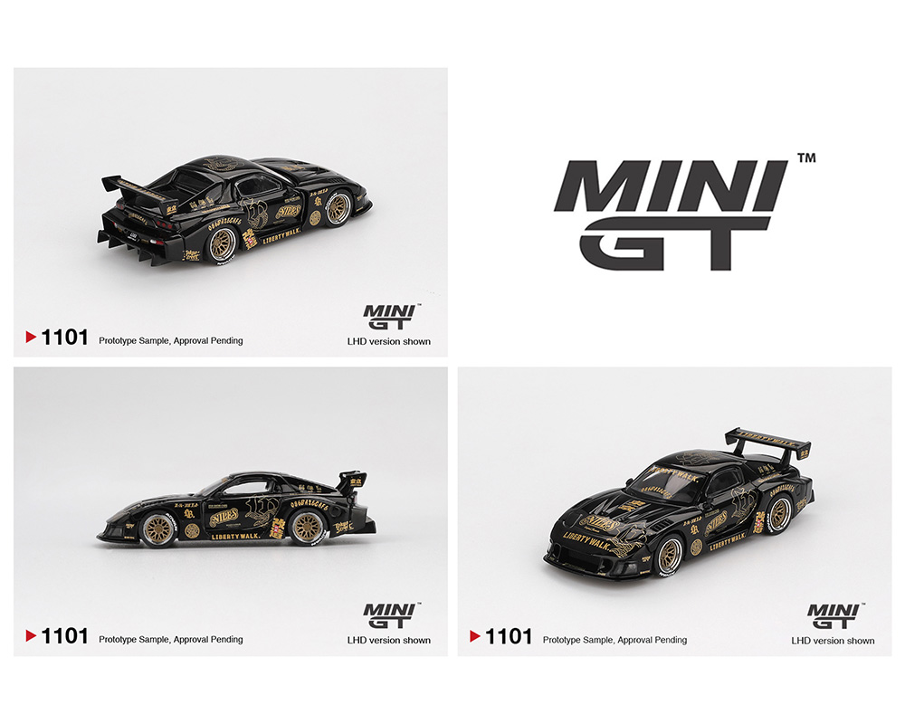 (Preorder) Mini GT 1:64 MAZDA RX-7 LB-Super Silhouette FD-NILES - Black