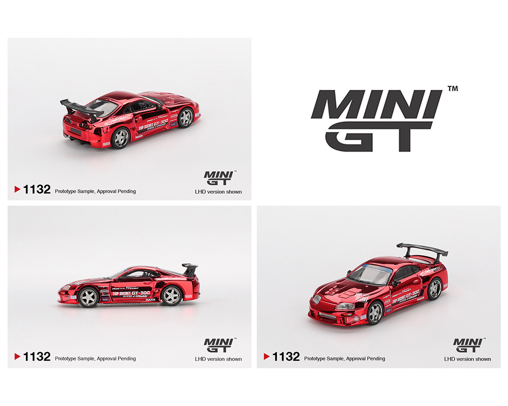 Preorder) Mini GT 1:64 Toyota Supra (A80) Top Secret GT-300 Top