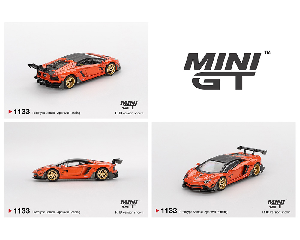 MINI GT LB★Works Lamborghini Aventador MINIGT.com – Welcome to the World of 1:64!
