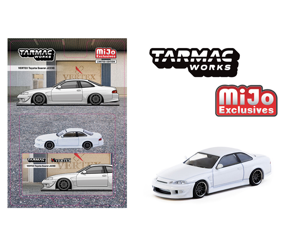 Preorder) Tarmac Works 1:64 VERTEX Toyota Soarer JZZ30