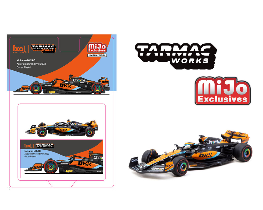 Preorder) Tarmac Works 1:64 McLaren MCL60 Australian Grand