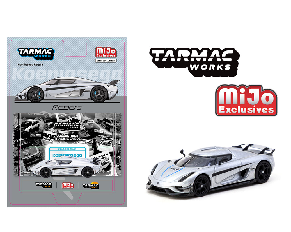 Preorder) Tarmac Works 1:64 Koenigsegg Regera with Trading