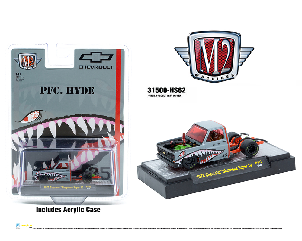 M2 Machines 1:64 1973 Chevrolet Cheyenne Super 10 