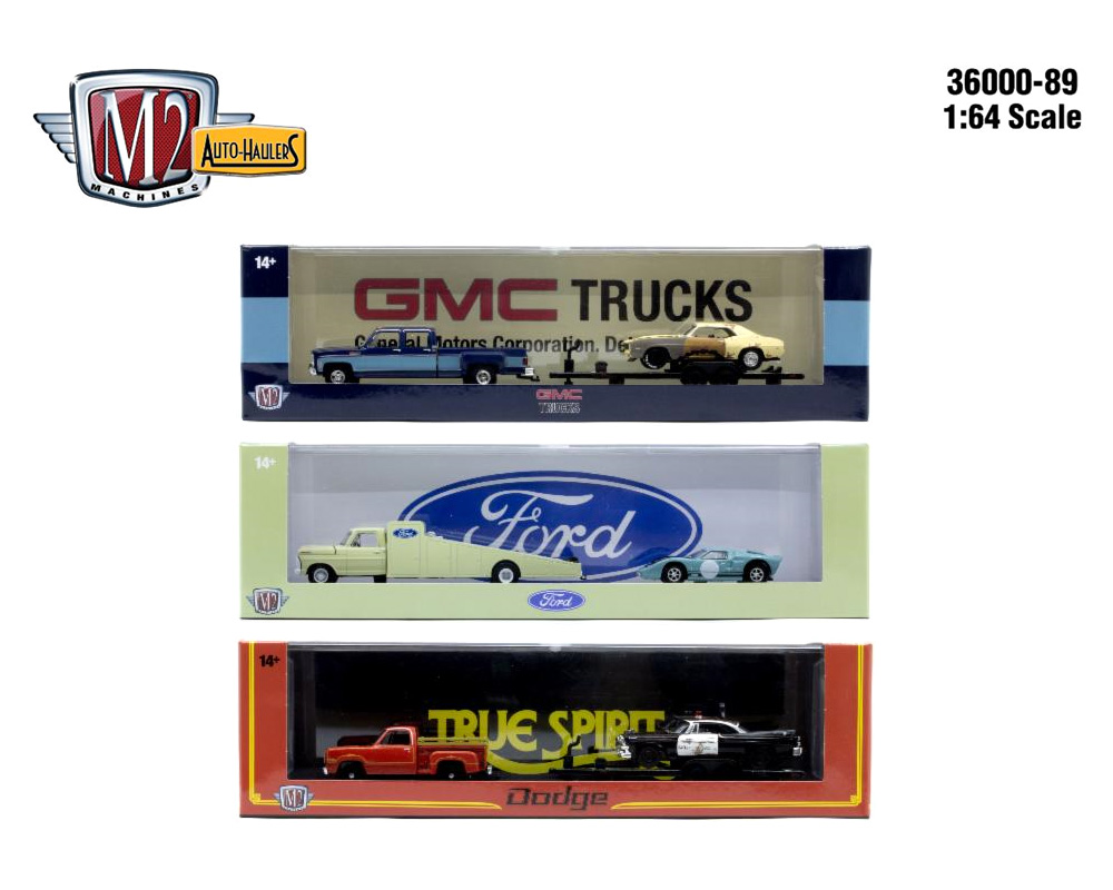 M2 Machines 1:64 Auto-Haulers Release 89 Assortment