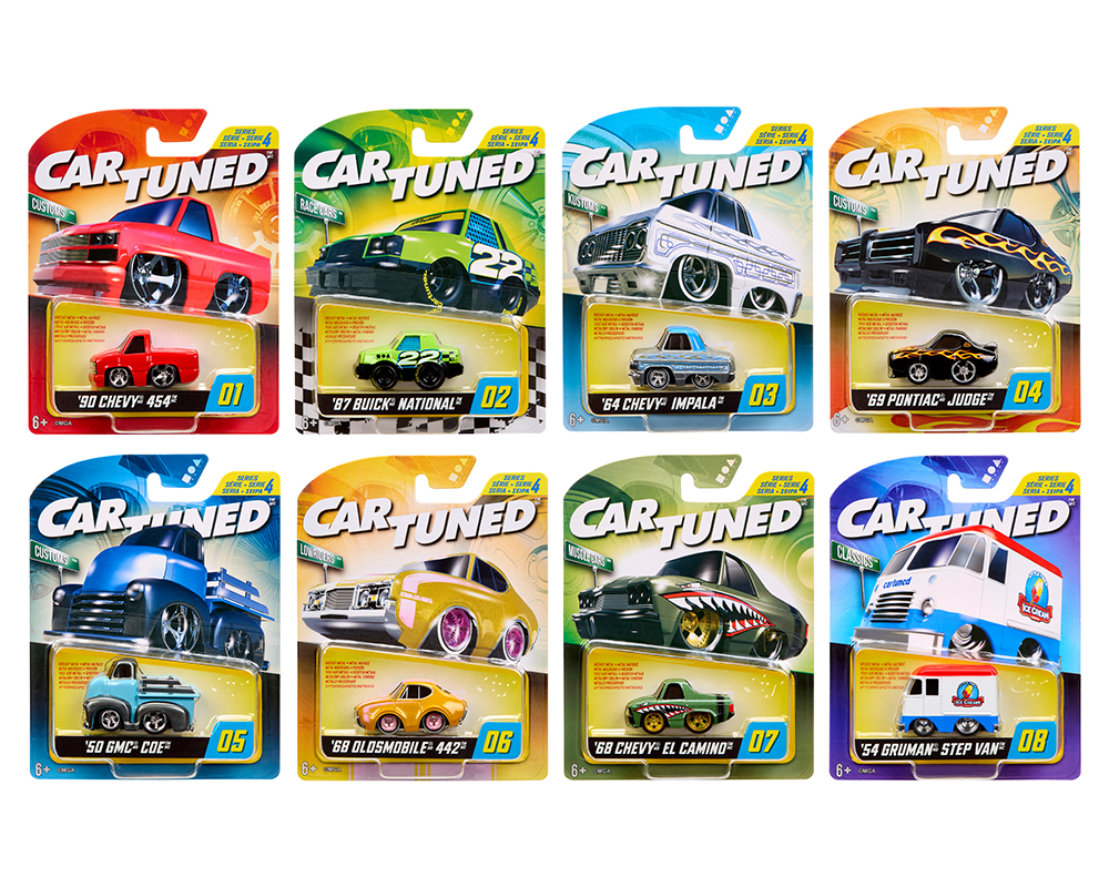 CarTuned 1:64 Series 4 Hobby Alternate 2025 Assortment of 8 - Image 3