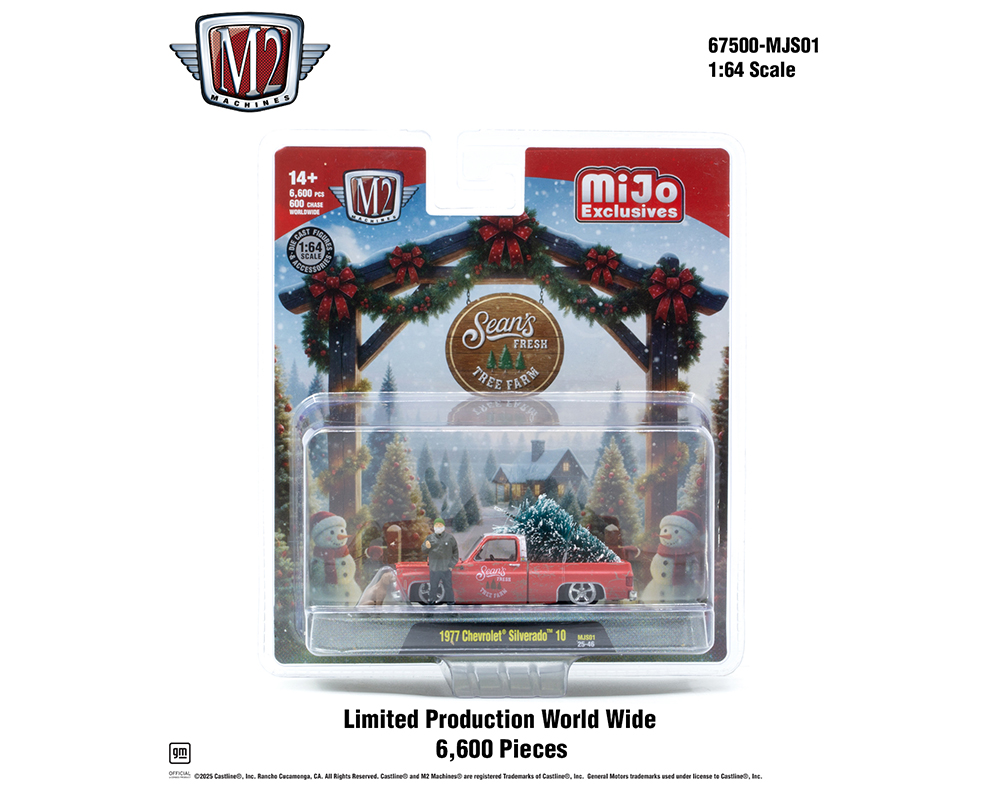 Preorder) M2 Machines 1:64 Diorama Sean's Fresh Tree Farm 1977