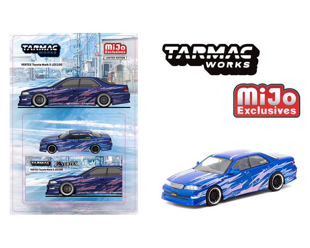 Preorder) Tarmac Works 1:64 VERTEX Toyota Mark II JZX100