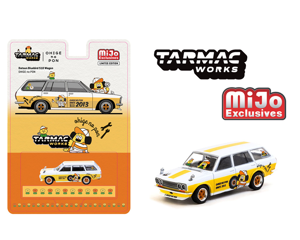 Preorder) Tarmac Works 1:64 Datsun Bluebird 510 Wagon OHIGE