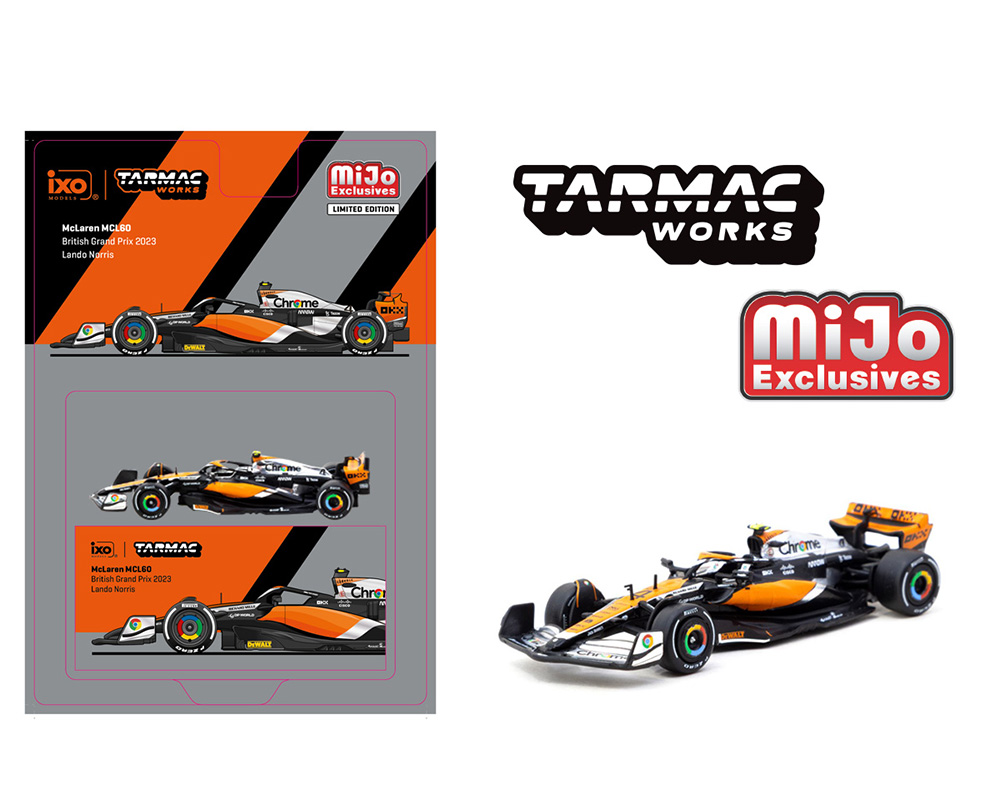 Preorder) Tarmac Works 1:64 McLaren MCL60 British Grand Prix 2023
