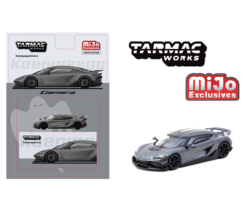 Preorder) Tarmac Works 1:64 Koenigsegg Gemera - Grey
