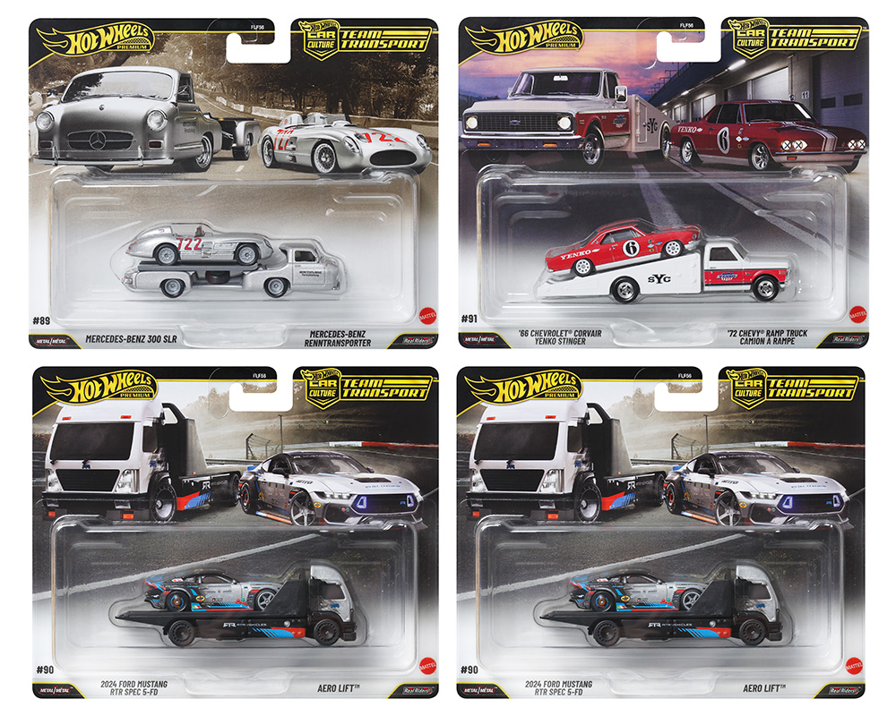 Preorder) Hot Wheels 1:64 Team Transport 2026 K Case Assortment