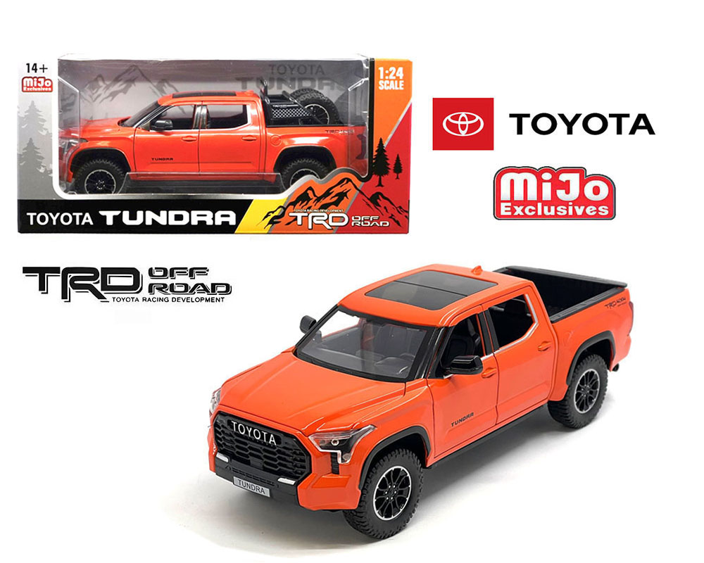 mini_detomaso様 MiJo Exclusives 1:24 2023 Toyota Tundra TRD Off-Road 4x4 - Solar