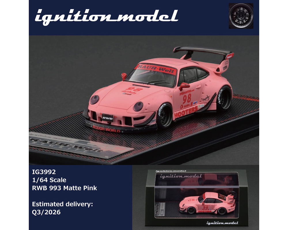 Preorder) Ignition Model 1:64 Rauh-Welt Begriff RWB 993 - Matte