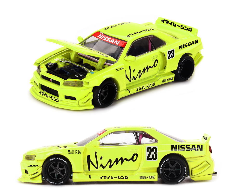 Preorder) Kaido House x Mini GT Nissan Skyline GT-R (R34) Kaido
