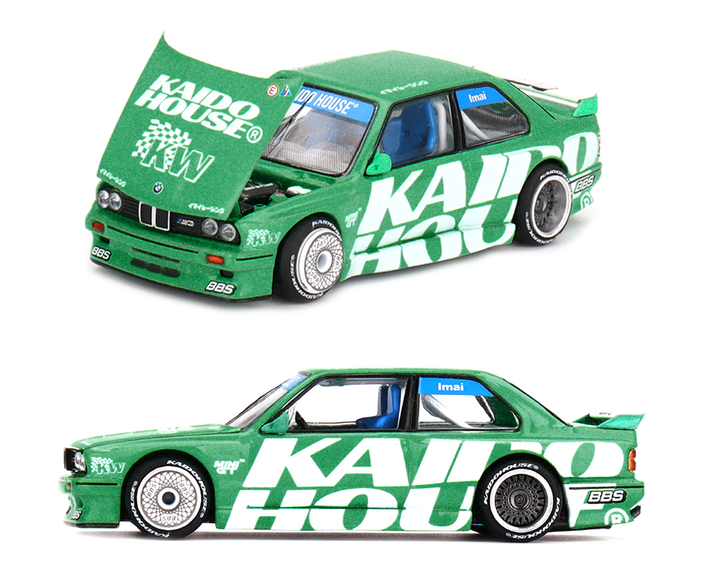 Preorder) Kaido House x Mini GT BMW M3 Kaido Works V2- Green - M