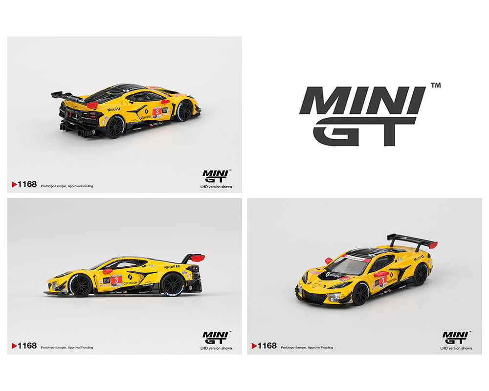 Preorder) Mini GT 1:64 Chevrolet Corvette Z06 GT3.R #3 Corvette