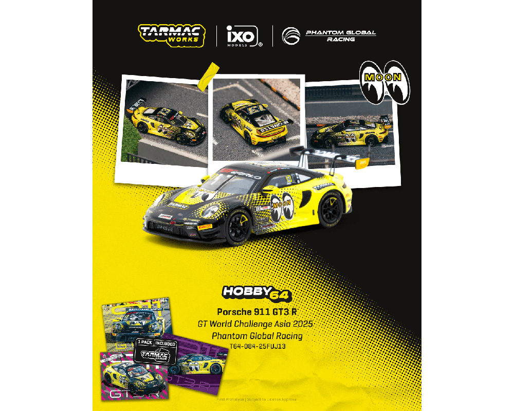 Preorder) Tarmac Works 1:64 Porsche 911 GT3 R GT World Challenge