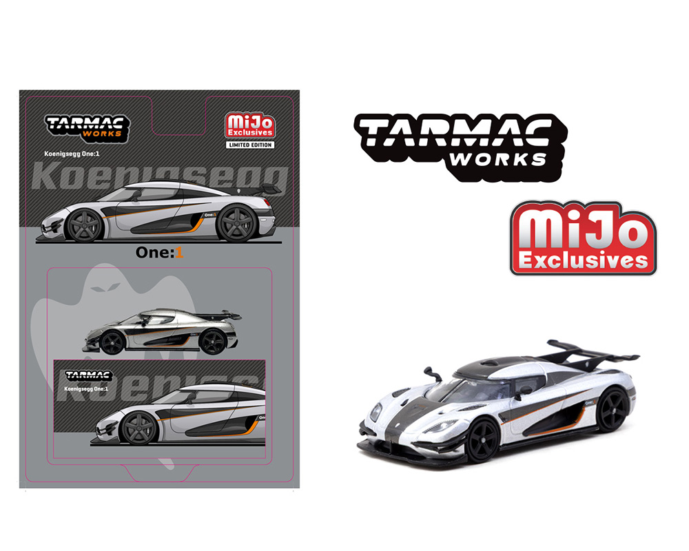 Preorder) Tarmac Works 1:64 Koenigsegg One:1 - Mijo Exclusives