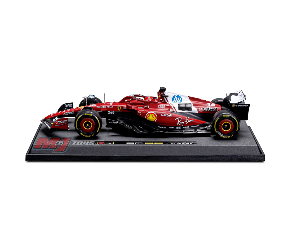 Bburago 1:18 Ferrari F1 2025 SF-25 #16 Charles Leclerc - Race