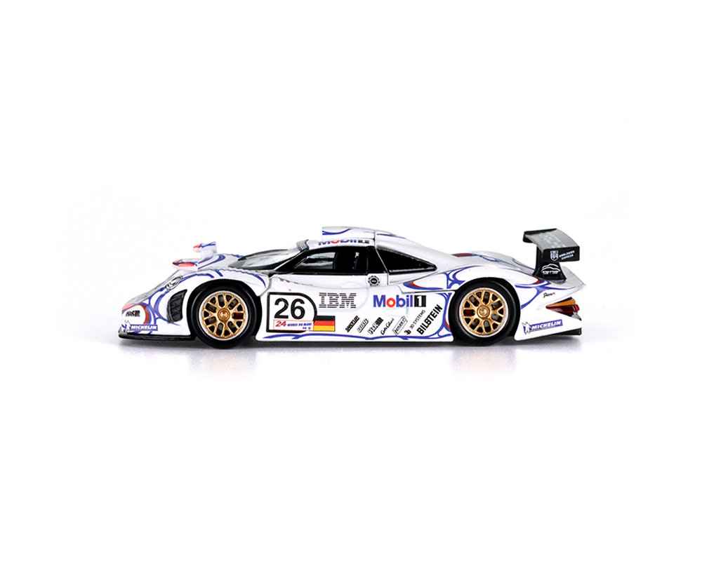 Preorder) Trends Hobby 1:64 Porsche 911 GT1 Mobil 1 Le Mans 1998