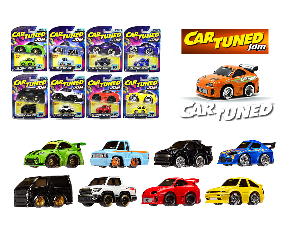 CarTuned 1:64 JDM Tuners Series 3 Assortment - M & J Toys Inc. Die
