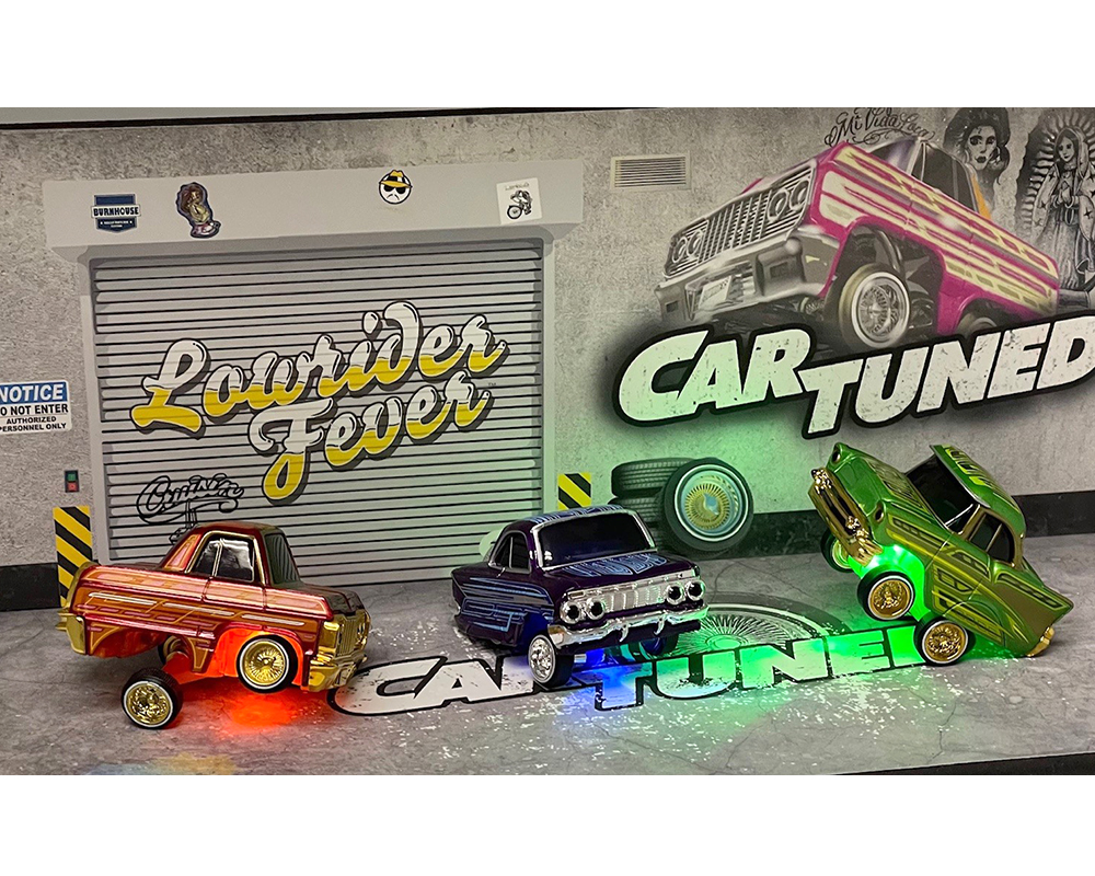 CarTuned 1:64 Lowriders SHOW GLOW Series 1 Assortment of 8 Styles