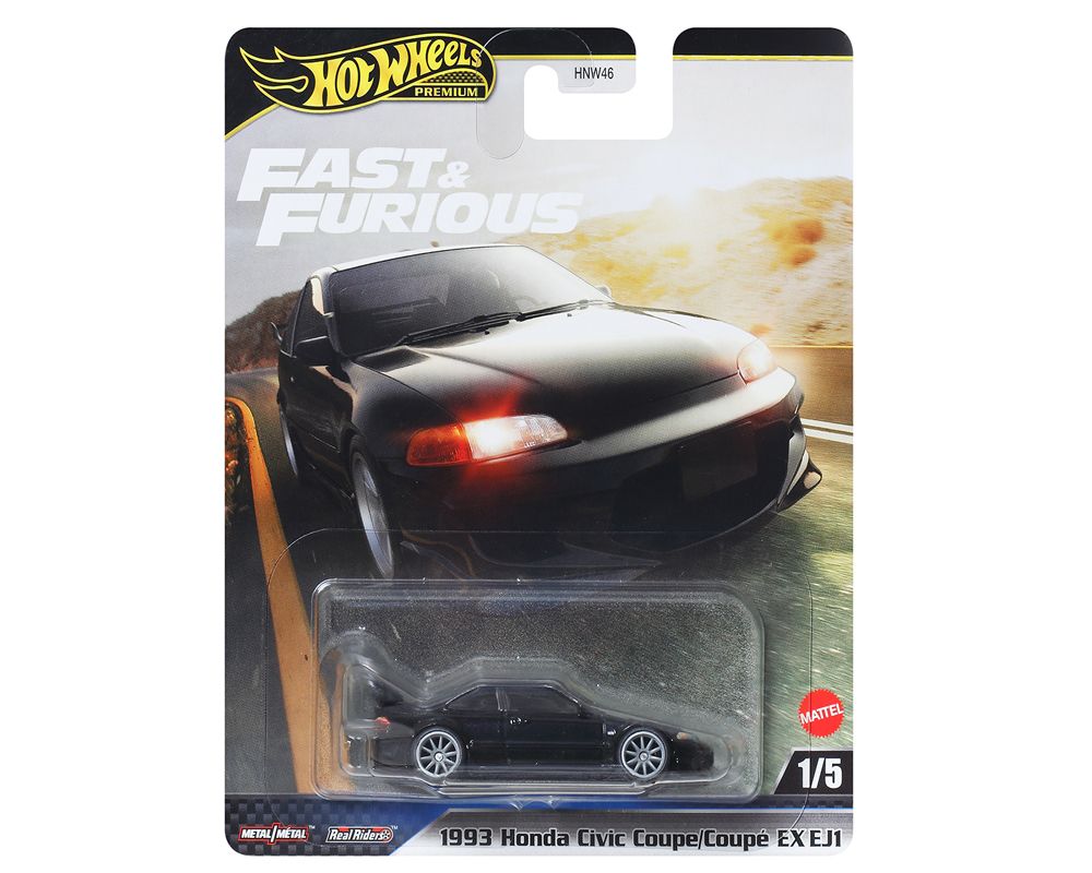 Hot Wheels 1:64 Fast & Furious Premium 2025 M - Honda Civic Coupe