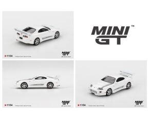 Preorder) Mini GT 1:64 Toyota Supra VeilSide Combat V-I - White