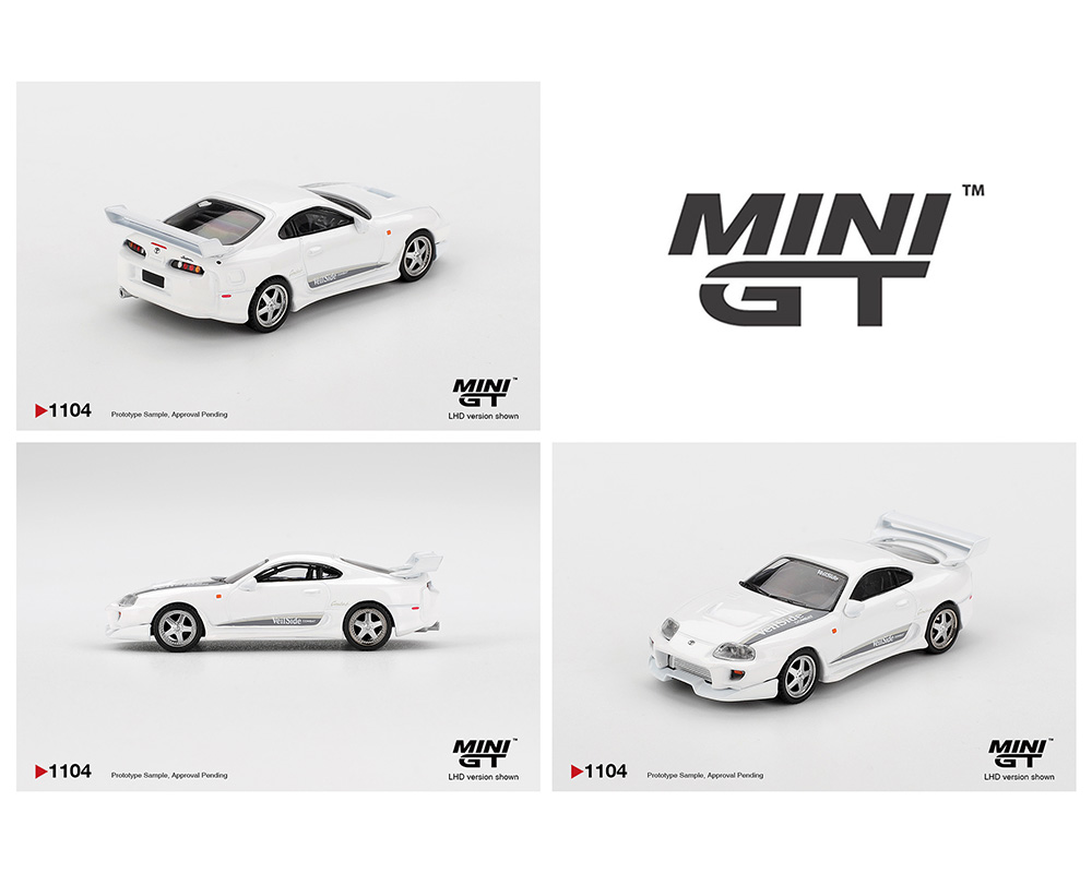 Preorder) Mini GT 1:64 Toyota Supra VeilSide Combat V-I - White