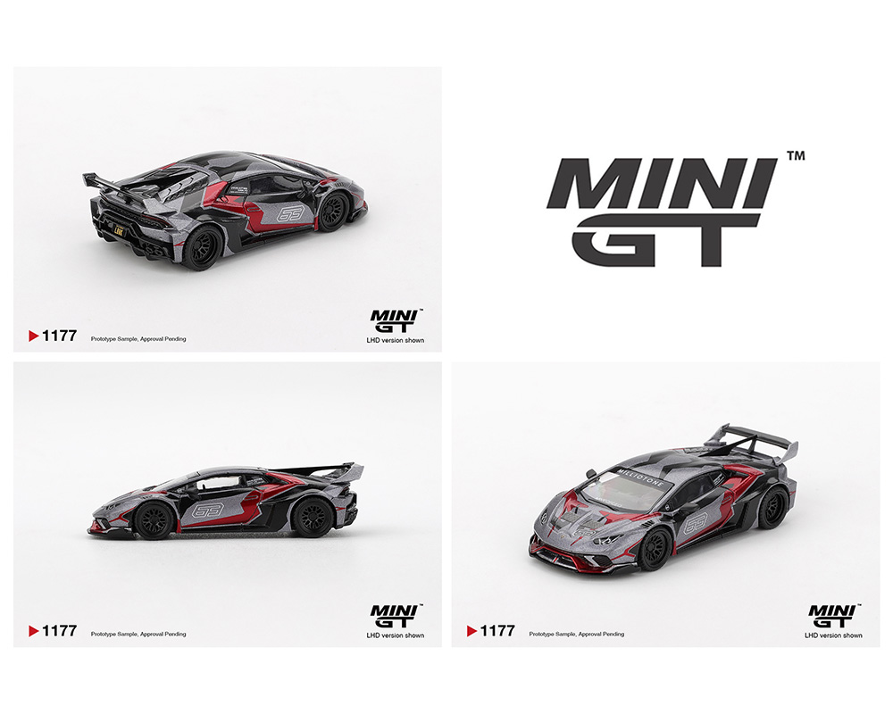 Preorder) Mini GT 1:64 LB☆WORKS Lamborghini Huracán GT RONIN
