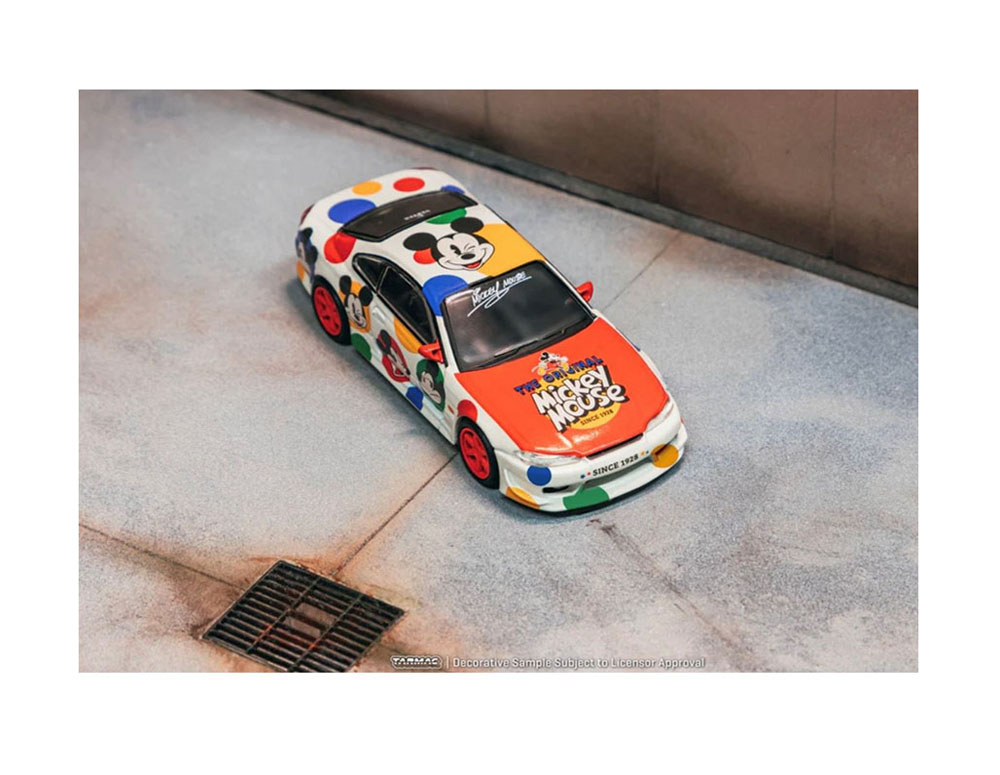 (Preorder) Tarmac Works 1:64 VERTEX Silvia (S15) Disney Mickey Mouse Limited Edition - Image 4