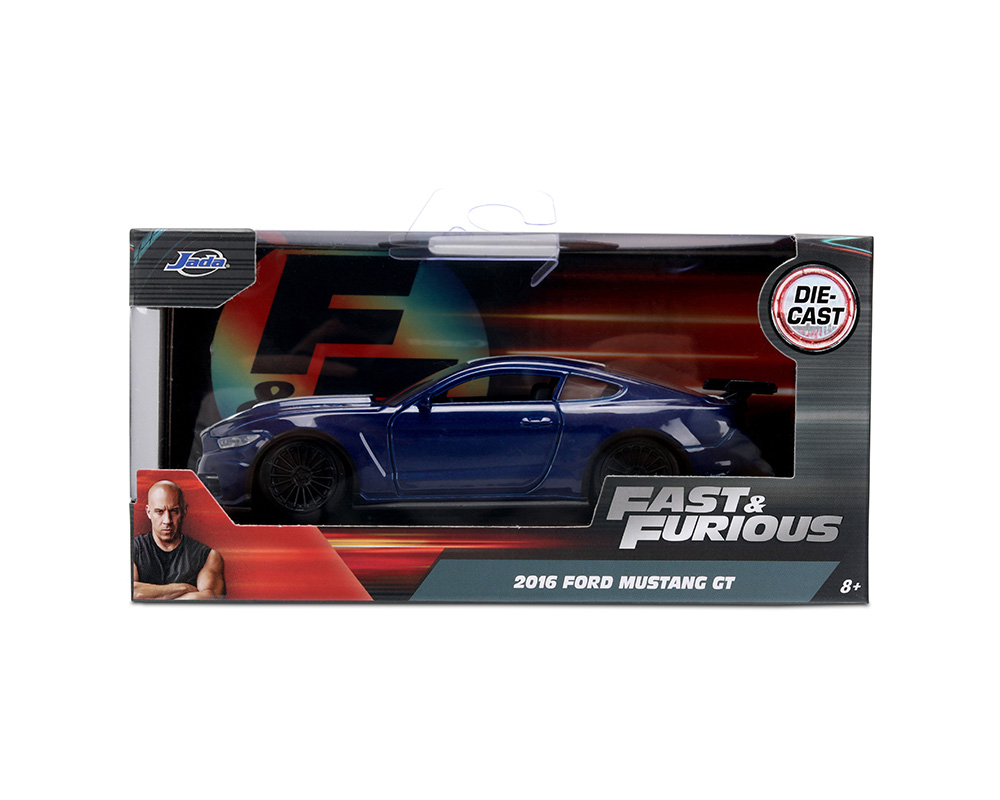 Jada 1:32 Fast & Furious 2016 Ford Mustang GT - Dark Metallic Blue