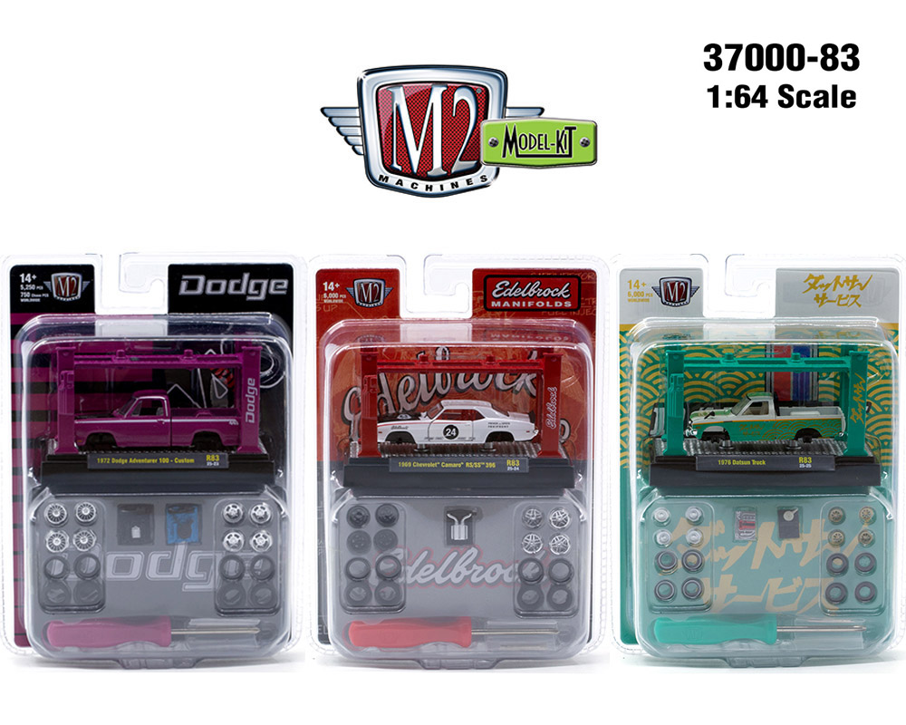 M2 Machines 1:64 Model-Kit Releases 81 - Assortment - M & J Toys