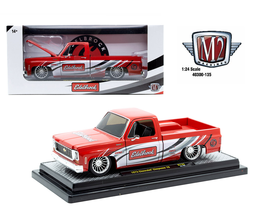 M2 1973 シボレー・シャイアン 10 (フレームレッド/ホワイト) Amazon