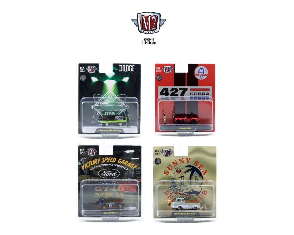 M2 Machines 1:64 Diorama 2025 Release 17 Assortment