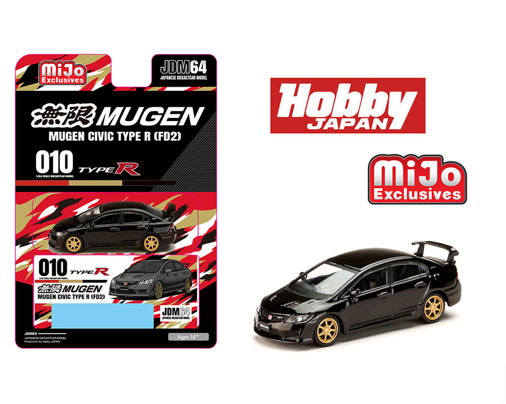 Preorder) Hobby Japan 1:64 Honda Mugen Civic Type R (FD2