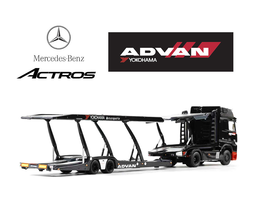 Preorder) GCD 1:64 Mercedes-Benz AMG Actros Auto ADVAN Yokohama